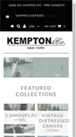 Mobile Screenshot of kemptonandco.com